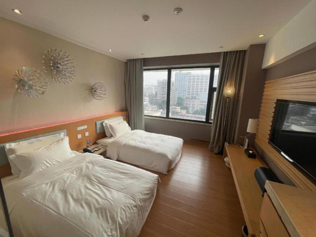 Crystal Orange Hotel Guangzhou Taojin Branch Экстерьер фото